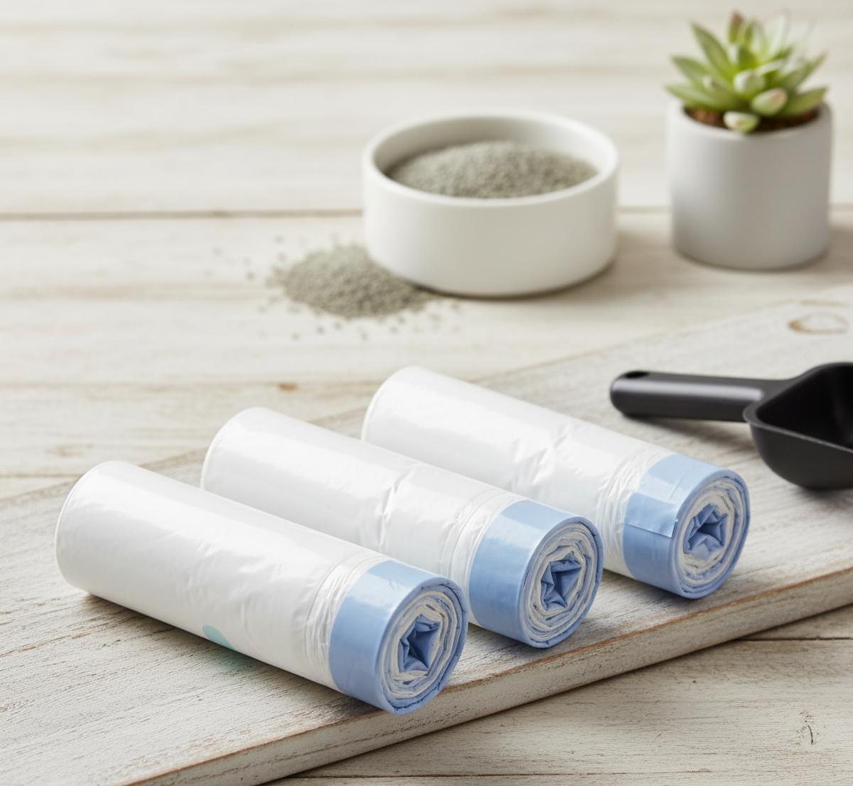 Sac à ordures pour chat